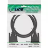 DVI-D laidas Premium 24+1 kištukas / kištukas Dual Link auksuotas 1 m InLine 17771P