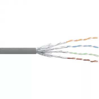 InLine Patch kabelis S/FTP PiMF Cat.6 pilkas AWG27 PVC CU 100 m