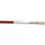 InLine Patch kabelis SF/UTP Cat.5e AWG26 CCA PVC raudonas 100 m