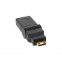 HDMI adapteris InLine 17690M HDMI A (mot.) / HDMI C (pat.) pasukamas, auksuoti kontaktai