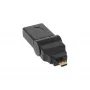 HDMI adapteris A lizdas / D kištukas pasukamas auksuotas InLine 17690L