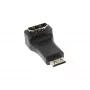 HDMI adapteris Type A lizdas / Type C kištukas kampinis InLine 17690K