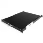 StarTech.com 1U slankioji lentyna serverio stovo lentynai, 55 svarų (25 kg), 55 cm gylio plieninė ištraukiama dėžė 19 colių AV, tinklo įrangos stovui