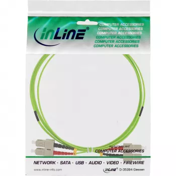 InLine Fiber Optical Duplex Cable SC/SC 50/125µm OM5 10m