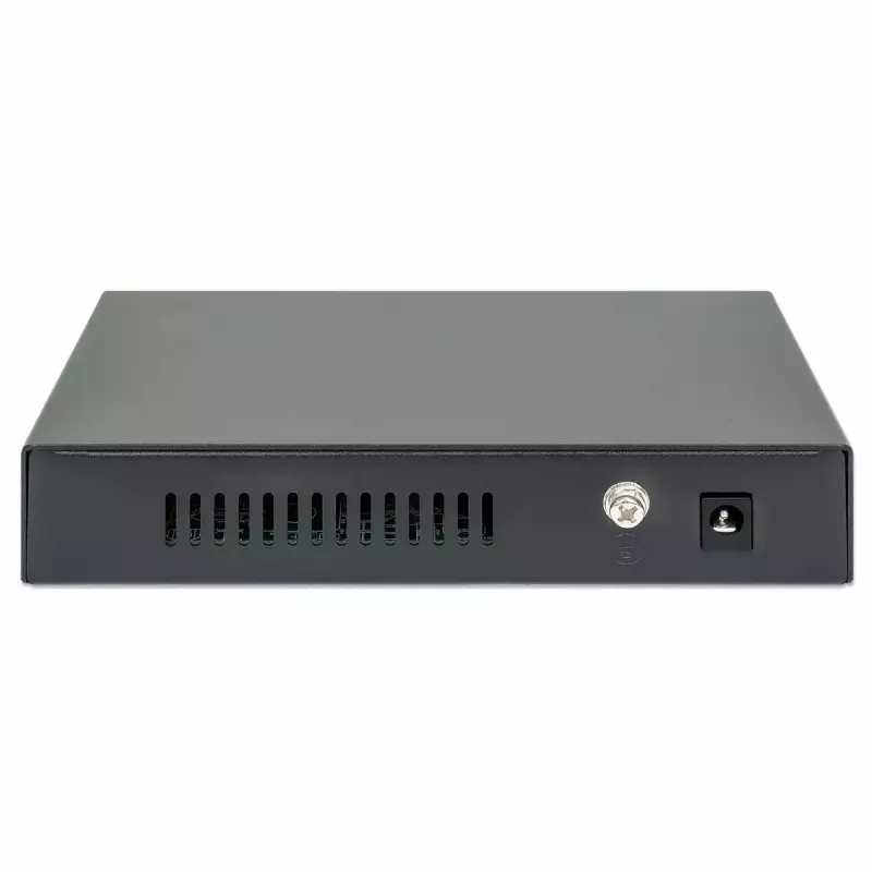Intellinet 5-portų Gigabit Ethernet PoE+ jungiklis su SFP prievadu, 91 W galios biudžetas