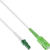 InLine Fiber Optinis Simplex Laidas, FTTH, LC/APC8° į SC/APC8° 9/125µm OS2 0,5m