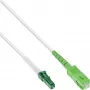 InLine Fiber Optinis Simplex Laidas, FTTH, LC/APC8° į SC/APC8° 9/125µm OS2 0,5m