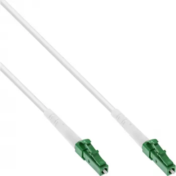 InLine Fiber Optinis Simplex Patalpų Laidas, FTTH, LC/APC8° iki LC/APC8° 9/125µm OS2 0,5m