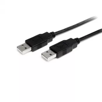 StarTech.com USB 2.0 A-A laidas 1 m, vyriški jungtys, juodas