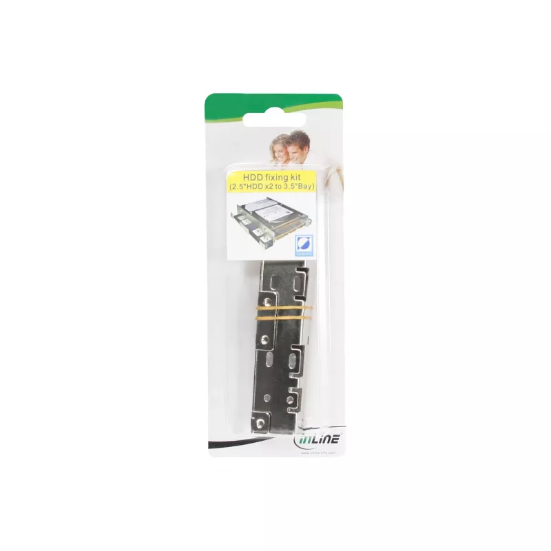 InLine 2,5 colio HDD / SSD montavimo adapteris į 3,5 colio lizdą (tik laikiklis ir varžtai)