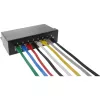 InLine Flat Ultraslim Patch Cable U/UTP Cat.6 Gigabit paruoštas mėlynas 10m