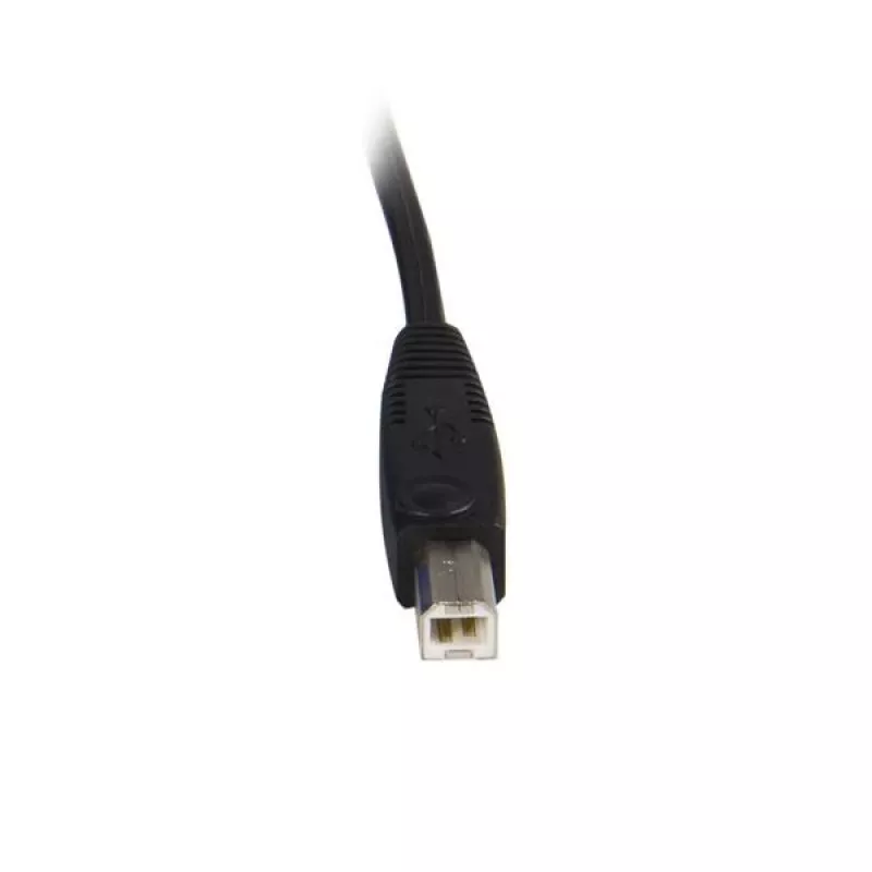 StarTech.com 6 pėdų 2-in-1 USB KVM laidas, 1,8 m, VGA, juodas, USB A + VGA, USB B + VGA