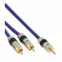 InLine Audio Cable Premium 2x RCA vyriškas / 3,5 mm vyriškas auksuotas 7 m
