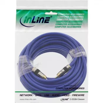 InLine Premium RCA vaizdo ir skaitmeninio garso kabelis RCA kištukas / kištukas, auksuoti kontaktai, 25 m