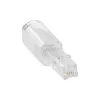 InLine Twist-Stop adapteris telefono ragelio laidui 4P4C vyriškas / moteriškas, InLine, 18890L