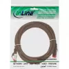 InLine Patch Laidas S/FTP PiMF Cat.6 250MHz PVC varis rudas 25m