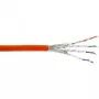 InLine montavimo kabelis Cat.7a PiMF 4x2x0,58 AWG23, 1200 MHz, LSZH, 50 m
