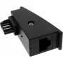 Adapteris InLine TAE-F (vyriškas) į RJ45 (moteriška) 8P2C, skirtas Fritzbox, juodas