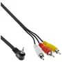 Microconnect AUDLL2G vaizdo kabelis 1,5 m Juoda