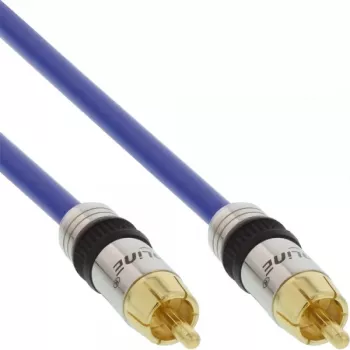 InLine Premium RCA vaizdo ir skaitmeninio garso kabelis, RCA kištukas / kištukas, paauksuotas, 3 m