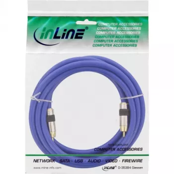 InLine Premium RCA vaizdo ir skaitmeninio garso kabelis, RCA kištukas / kištukas, paauksuotas, 3 m