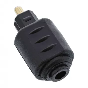 Optiminis garso mova 3,5 mm lizdas / Toslink kištukas InLine 89907