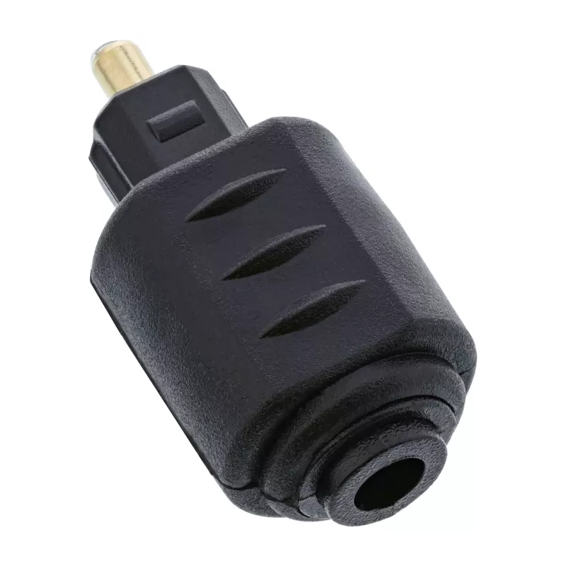 Optiminis garso mova 3,5 mm lizdas / Toslink kištukas InLine 89907