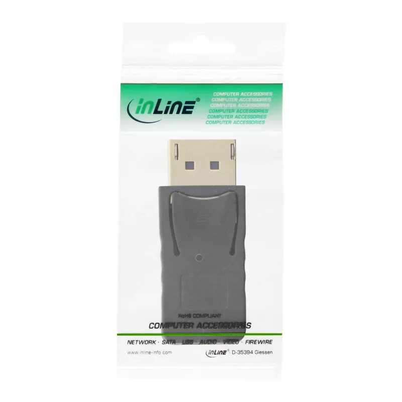 InLine DisplayPort adapteris, DisplayPort kištukinis / mini DisplayPort lizdinis, 4K/60Hz