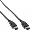 FireWire 400 kabelis InLine 34010 10 m Kištukas/Kištukas Juodas