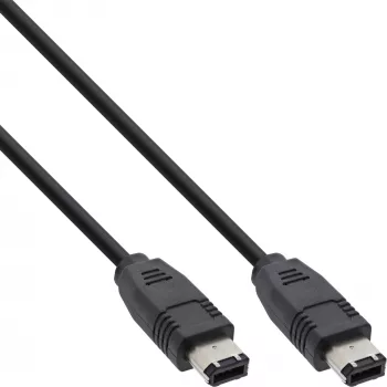 InLine FireWire 400 1394 laidas 6 kontaktų kištukas / 6 kontaktų kištukas 1,8 m