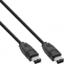 InLine FireWire 400 1394 laidas 6 kontaktų kištukas / 6 kontaktų kištukas 3 m