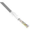 InLine Patch kabelis SF/UTP Cat.5e AWG26 CCA PVC pilkas 100 m