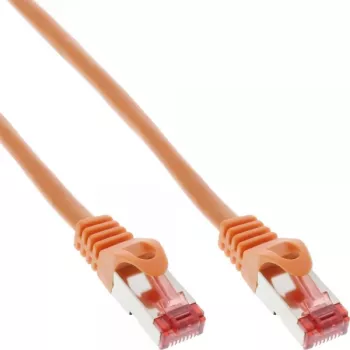 InLine Patch Laidas S/FTP PiMF Cat.6 250MHz PVC varis oranžinis 20m