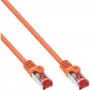 InLine Patch Laidas S/FTP PiMF Cat.6 250MHz PVC varis oranžinis 15m