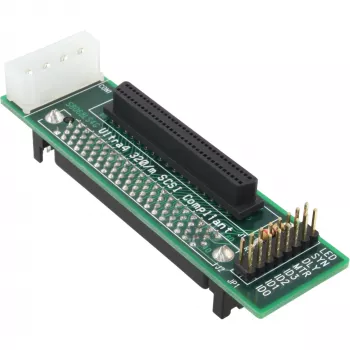 InLine SCSI SCA U320 adapter 80 kontaktų moteriška / 68 kontaktų moteriška