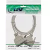 InLine spausdintuvo kabelis, dvipusis, 25 kontaktų D-Sub į 36 kontaktų Centronics, 2 m