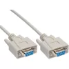 InLine Serial Cable DB9 Moteris/Moteris Tiesioginis 1,80 m Smėlio spalvos