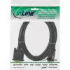 InLine DVI-D kabelis, Premium, 24+1 M/M, Dual Link, auksuoti kontaktai, 3 m