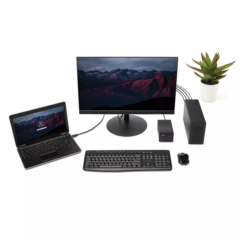 “StarTech.com TB31PCIEX16” vieno lizdo Thunderbolt 3 PCIe išplėtimo korpusas