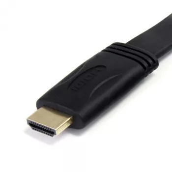 StarTech.com 5 m plokščias greitasis HDMI® kabelis su Ethernet - Ultra HD 4k x 2k HDMI kabelis - HDMI į HDMI M/M