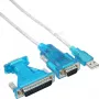 InLine USB į RS-232 adapterio kabelis USB A / DB9 vyriškas 1,8 m