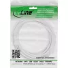 InLine DC ilginimo laidas, DC kištukas/lizdas 5.5x2.5mm, AWG 18, baltas 5m