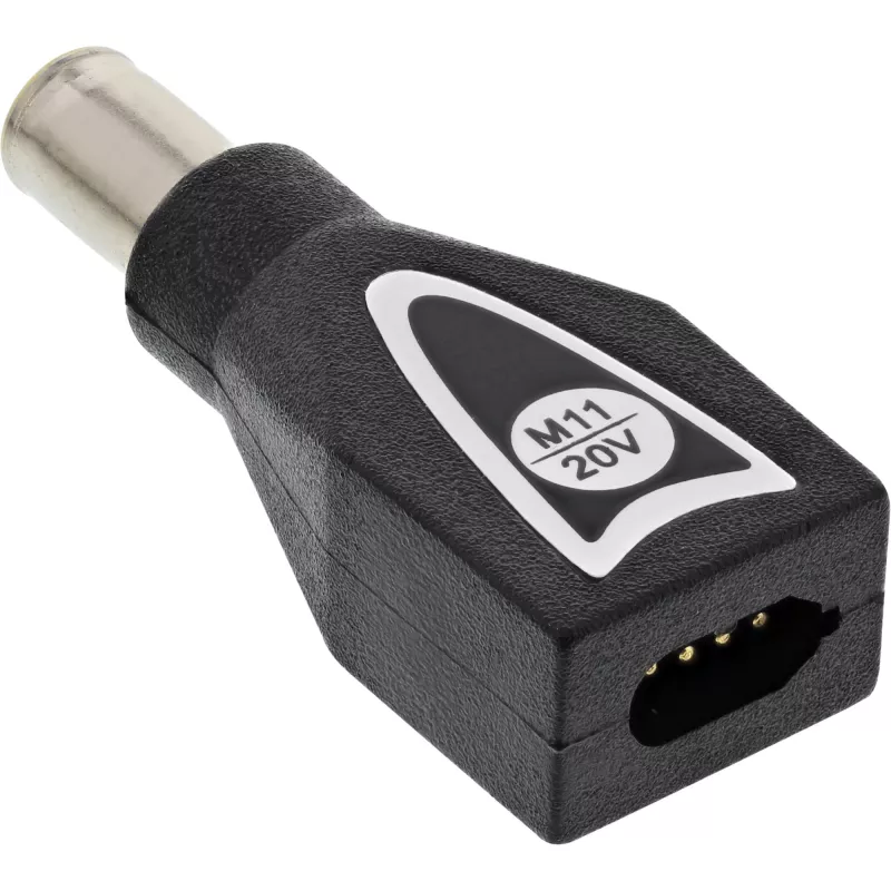 InLine Switch Plug M11 (20V) universaliam maitinimo šaltiniui 90W / 120W juodas