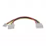 InLine vidinis maitinimo Y laidas 1x 5,25 colio Molex / 1x 5,25 colio Molex + 1x 3,5 colio Floppy
