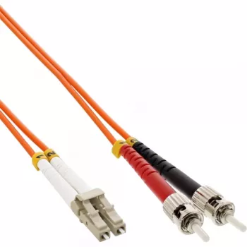 InLine Fiber Optinis Dupleksinis Laidas LC/ST 50/125µm OM2 2m
