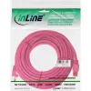 InLine Patch laidas S/FTP PiMF Cat.6 250MHz PVC varis rožinis 10m