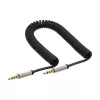 InLine plonas spiralinis garso laidas 3,5 mm kištukas / kištukas 4 kontaktų stereo 2 m
