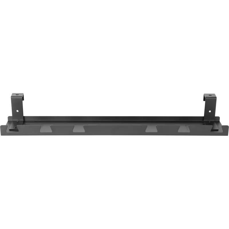 Kabelių vediklis/lentyna po stalu tvirtinimui InLine 131×590×74 mm, juoda