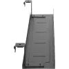 Kabelių vediklis/lentyna po stalu tvirtinimui InLine 131×590×74 mm, juoda
