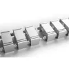 InLine 59996B lankstus kabelių vamzdis aukščio reguliavimo stalams, 4 skyriai, 68x36 mm, 1,28 m, pilkas